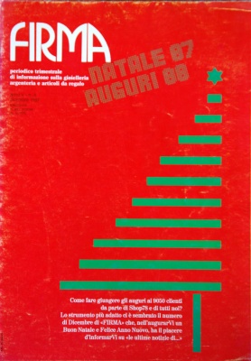 Rivista Firma n° 4 - Dicembre 1987