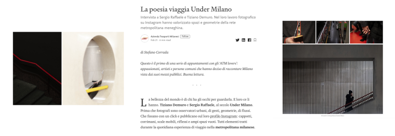 ATM LINEA DIRETTA - La poesia viaggia Under Milano

Articolo di Stefano Corrada
